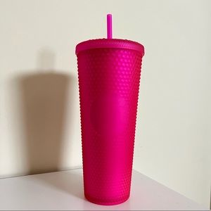 Starbucks Studded Hot Pink Soft Touch Tumbler